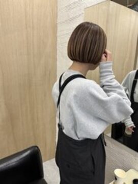 アイヘアー(Ay hair) パツっと丸いボブ