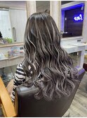 ハイライト・髪質改善・ケアブリーチ・ダメージレス・寒色系