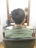 プリバート メンズツーブロックカット