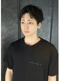 ショートパーマ/シャドウパーマ/ランダムパーマ/黒髪