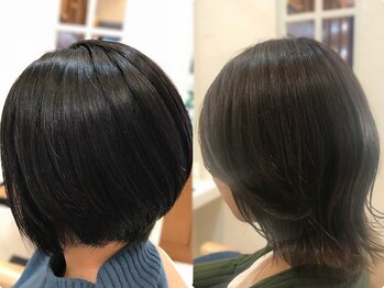 ヘアーアンドメイク アムール(hair&make Amour)の写真/髪質やその時の髪の状態、お悩みに合わせて選べる豊富なトリートメントメニュー☆