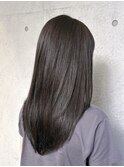 【Tierra美侑】ブリーチ無し透明感カラーシアーグレージュ
