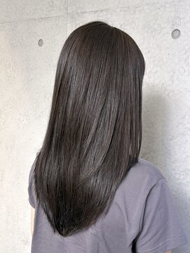 ティエラ 原宿 表参道(Tierra) 【Tierra美侑】ブリーチ無し透明感カラーシアーグレージュ