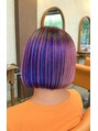 アグ ヘアー ニコル 富谷店(Agu hair nicol)&nbsp;こちらはツートンカラーです！その日の気分で分け目を変えても◎