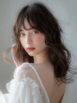 シキサロン 仙台(siki.salon)&nbsp;仙台/髪質改善/カーキベージュ☆ゆる巻きレイヤーロング