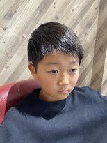 ルネッサンスヘアー ラファエロ(RAFFAELLO)&nbsp;kidsカット　ツーブロックスタイル　刈り上げ男子　イケメンkids