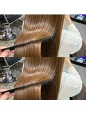 ツヤハラスメント　ツヤハラ　髪質改善　縮毛矯正美髪ストレート