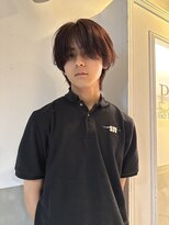 ピア(Pia)&nbsp;パーマ落とし× マッシュの大人ストレート