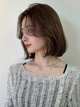 オムニス 表参道(Omnis) 韓国ボブヘアタンバルモリ顔まわりレイヤー小顔バタフライカット