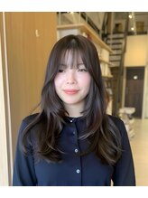 リエットヘアー 西尾市杢左店(Lie-et. hair)&nbsp;透明感たっぷり韓国風ロングヘア