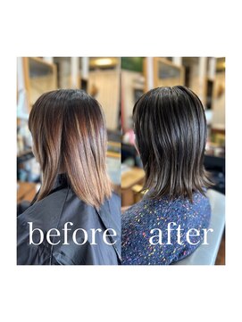 スミカ(sumica) #冬カラー #アッシュ #外ハネボブ