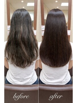 美容室ステラ 東大宮店 髪質改善ロングストレート