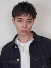 メンズサロン ガウディ 梅田茶屋町店(men's salon Gaudi)&nbsp;メンズカット×短髪×短めマッシュ×清潔感ヘア