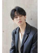 ユニオンデュオ 栄(Union Duo)&nbsp;韓国風ニュアンスパーママッシュ◎無造作センターパートでこなれ