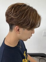 サンズ 梅田 中崎町(SUNS)&nbsp;【梅田】ナチュラル毛流れニュアンスセンターパートパーマ