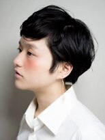 キープへアデザイン(keep hair design)&nbsp;【keep hair design】黒髪×大人のモダンショート