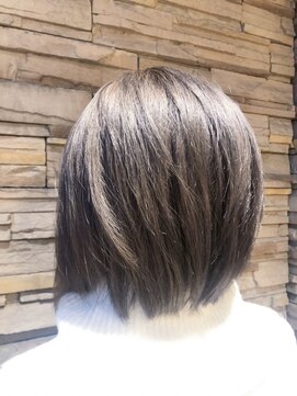 ウィル 都島店(WiLL) 20代30代40代大人可愛い透明感×アッシュグレーカラー