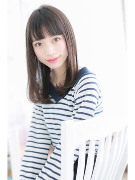 ミック 日暮里店(miq) 黒髪★ガーリーストレートa