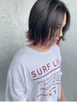 リベルタ(LIBERTA)&nbsp;個性派オシャレ裾カラー☆切りっぱなしボブ20代30代オススメ