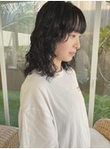 くるくるパーマが最旬で可愛い♪/ニュアンスカラー/前髪パーマ