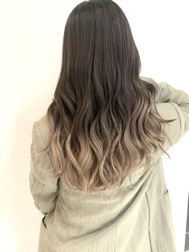 アライブ キチジョウジ(ALIVE Kichijoji) 結んで隠せるミルクティーベージュグラデーションカラー