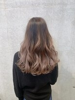 オーク ガーデン 中目黒(OAK garden)&nbsp;シフォンピンク×グレージュ グラデーション【中目黒/代官山】