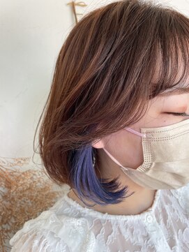 アニー 水戸東原店(ANNIE) タンバルモリ×インナーカラー