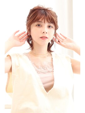 シロフ シンジュク(shirof shinjuku) ショートハーフアップ♪パーティセット/お呼ばれヘア/アレンジ