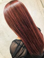 エヌアンドエー 草加店(N&A)&nbsp;ツヤストレート・チェリーブラウン・フェミニン#草加