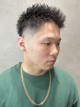 スキルセカンドハウス 天神(SKILL SECOND HOUSE) スパイキーショート スキンフェード