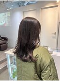 オリーブグレー[表参道/ブリーチ/ハイライト]Mai