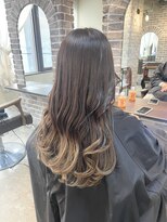 アクロ あべの店(ACRO)&nbsp;グラデーションカラー×大人ベージュ