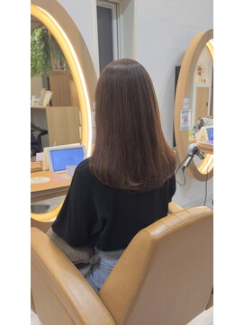 アドラーブル けやき通り店(adorable) 20代30代40代髪質改善トリートメント艶感ストレート透明感