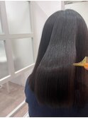 髪質改善ストレート