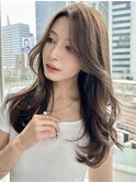 レイヤーカット小顔ヘアサラ艶ロングロングレイヤーRI-22
