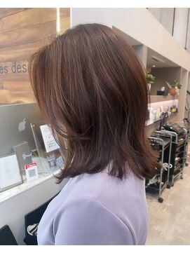 エスデザイン(es design) くびれミディ×くすみブラウン