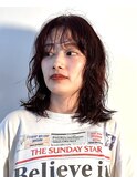 ミディアムパーマニュアンスパーマウェーブパーマ