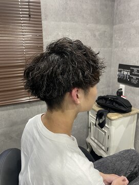 ミオ(Mio) 滋賀/南草津/メンズ美容室/波巻きツイストスパイラルパーマ