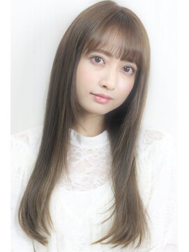 ラフヘアーアンドライフ 所沢東口店(LAF Hair&Life) 自然な艶としなやかな手触りのストレートスタイルでうねりを改善