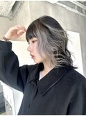 "落とせるBlack" × "ブリーチ1回silver"