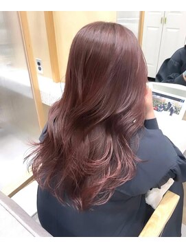 ミシェリー(misherry) ピンクベージュ/ピンクカラー/ブルージュ#ツヤ髪スタイル