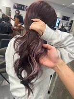 キング 枚方店(K!ng)&nbsp;縮毛矯正髪質改善ハイライトレイヤーカット枚方美容室エクステ