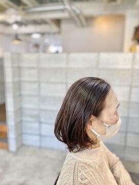 ルーファス 恵比寿 渋谷(Ruufus) 大人の柔らかバルーンボブ　　　2502