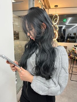 ラ キング(LA KING) ショートウルフ ミディアムレイヤーカット前下がりボブマッシュ