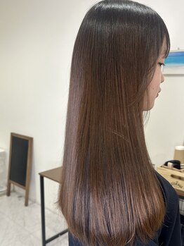 ラブレス(LOVELESS)の写真/【高崎市井野町/貸切サロン】見違える艶と手触り＊クセや髪質でお悩みの方にこそ、ぜひ体感してほしい◎