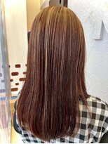 ヘアショップエヌアンドエー 久喜 栗橋店(hairshop N&A)&nbsp;艶と立体感のストレートロング/ブリーチ/ハイライト/Wカラー