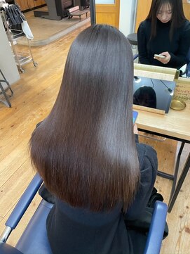 コミレ(COMILE) ロング縮毛矯正/髪質改善 酸性ストレート 髪質改善ストレート