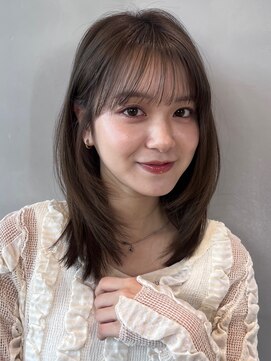 ロンド ボーイ 表参道(Lond BOY) 髪質改善縮毛矯正レイヤーカット顔周り前髪韓国ミニウルフ/