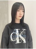 レイヤーカット顔まわり前髪フェイスレイヤー