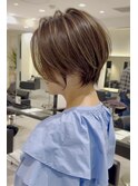 30代40代50代ショート白髪ぼかし白髪染め髪質改善ハイライト井